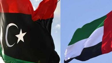 الإمارات تدعم مساعي حل أزمة ليبيا
