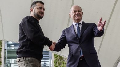 المستشار الألماني: أوكرانيا "جزء من العائلة الأوروبية"