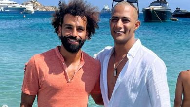 أول لقاء يجمع محمد رمضان ومحمد صلاح.. "حبيبي يا مو"