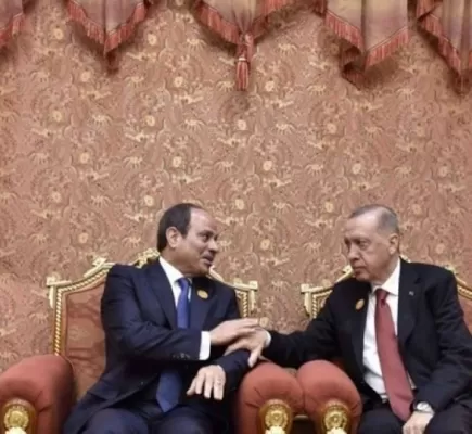 تحليل لغة الجسد في لقاء السيسي وأردوغان