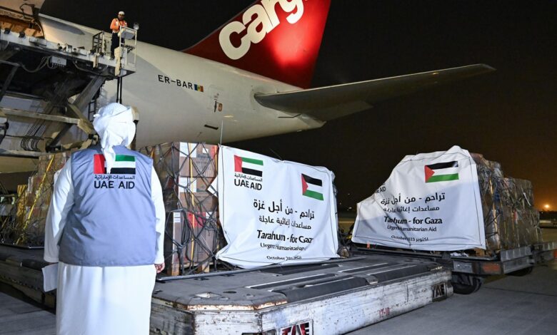 لمساعدة غزة.. الإمارات تطلق عملية "الفارس الشهم 3"