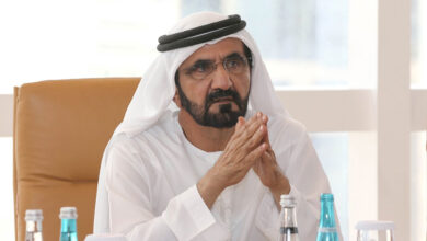 محمد بن راشد يشيد باختيار سلطان الجابر ضمن قائمة TIME100 لأقوى شخصيات المناخ