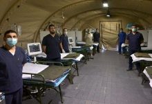 بداية استقبال المصابين‎ المستشفى الميداني الإماراتي في غزة