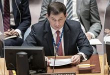 مندوب روسيا يهاجم أمريكا بلسان أهل غزة