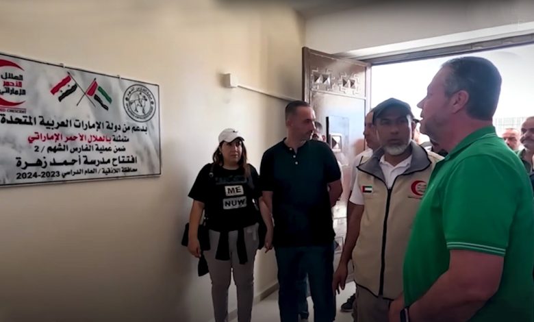 «الفارس الشهم 2».. الهلال الأحمر الإماراتي يشرف على إنشاء 1000 وحدة سكنية في سوريا