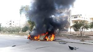 انفجار عبوة ناسفة بريف درعا السوري