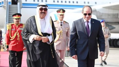 أمير الكويت في زيارة إلى مصر