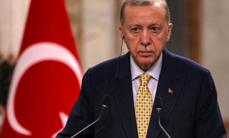 الرئيس التركي يتهم الغرب بدعم حرب اسرائيلية على لبنان