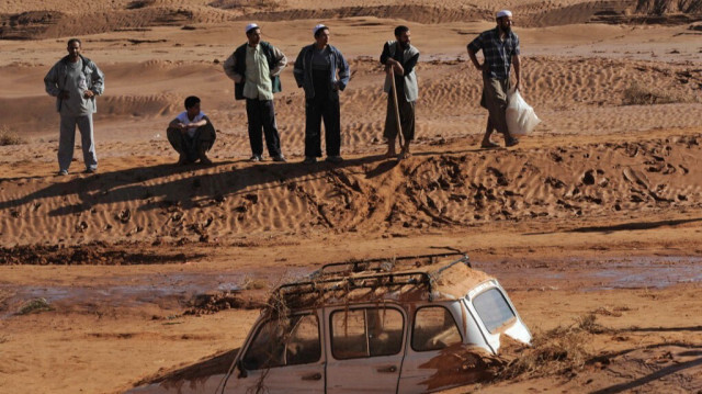 فيضانات غير مسبوقة تضرب المناطق الصحراوية في المغرب والجزائر