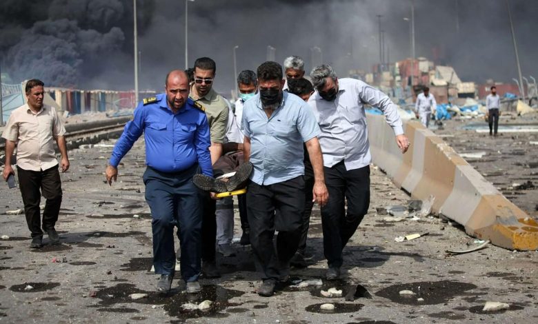 اتهامات مبطنة: الإعلام الإيراني يضع إسرائيل خلف انفجار ميناء رجائي