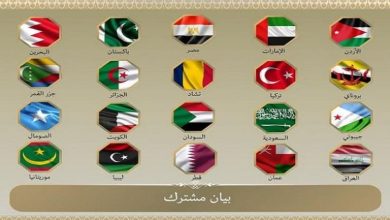 بيان مشترك عربي–إسلامي: رفض للهجوم الإسرائيلي على إيران ومطالبة بوقف التصعيد