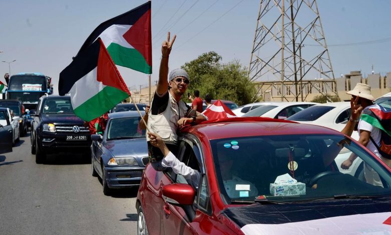 صوت النضال يرتفع: قافلة الصمود ترفض العودة فارغة اليدين
