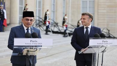 باريس تعيد تحريك ملف الدولتين: دعم ماليزي جديد وتعهد فرنسي بمواصلة المبادرة