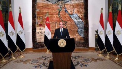 السيسي يشير إلى خطوات صارمة لصون الأمن المائي المصري