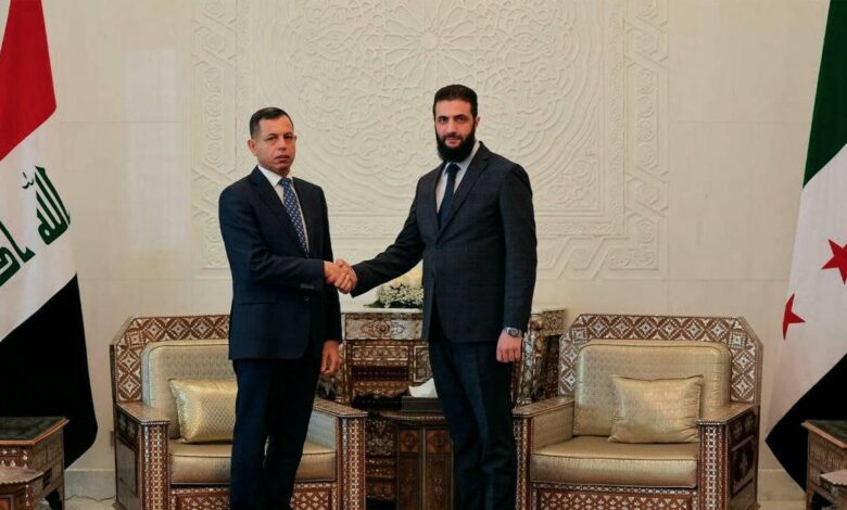 الشطري يلتقي الشرع في دمشق.. ترتيبات أمنية تتقدم الملفات