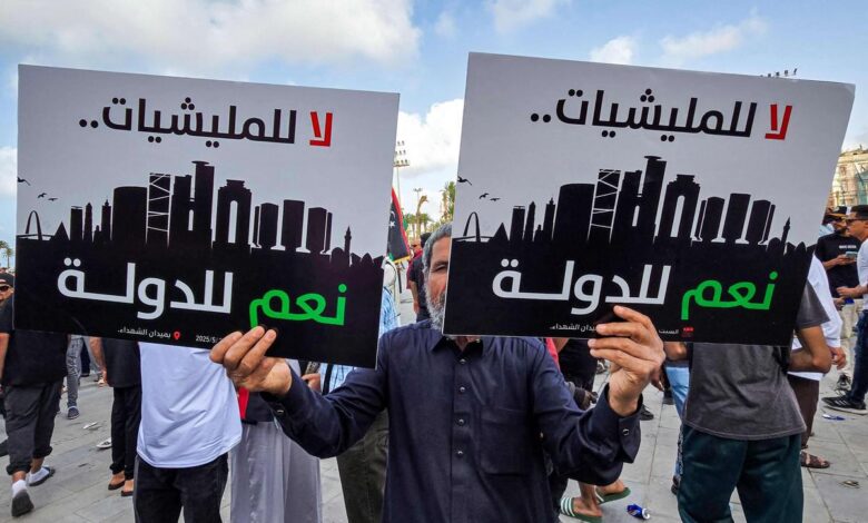 العاصمة الليبية على صفيح ساخن بعد استهداف قائد ميليشيا بارز