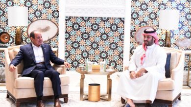 القاهرة – الرياض: حرب غزة على رأس مباحثات السيسي ومحمد بن سلمان