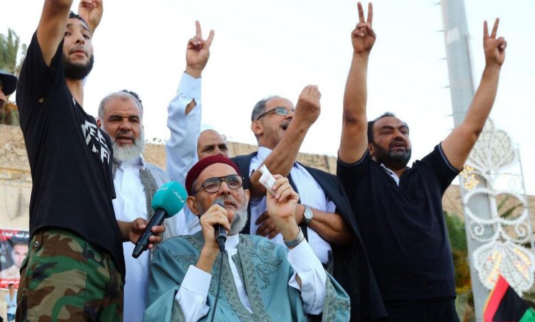مفتي ليبيا السابق: اجتماع روما ناقش خطة لتوطين نازحي غزة في البلاد