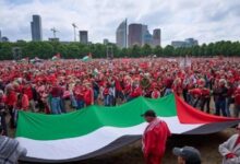 250 ألف صوت في الشوارع.. الهولنديون يرفعون شعار «أوقفوا الحرب الآن»