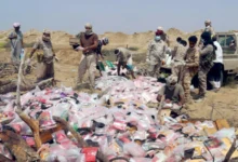 اكتشاف مخدرات في معسكرات ميليشيات الإخوان بحضرموت