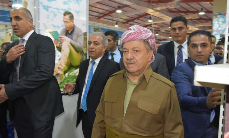 بارزاني يدعو الأحزاب الكردية لتوحيد خياراتها في الاستحقاق الرئاسي