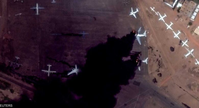 مطار الخرطوم الدولي خارج الخدمة رغم الحديث عن عودة الرحلات المدنية