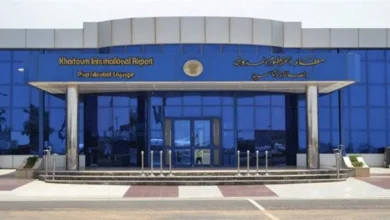 مطار الخرطوم خارج الخدمة المدنية رغم الدعاية الإعلامية