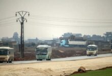 مغادرة عائلات أجنبية من مخيم الهول وسط ترتيبات أمنية