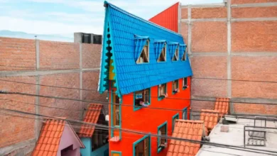 تصميم مذهل في مساحة مستحيلة.. أضيق منزل يطرق باب "غينيس"