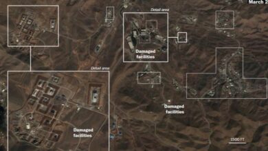 رصد فضائي يكشف أضرارًا في منشآت صاروخية داخل إيران