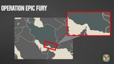 قصف أمريكي بصواريخ 5000 رطل يستهدف مواقع إيران قرب هرمز