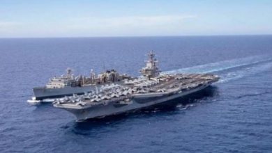 حاملة الطائرات الأمريكية جورج بوش تعيد تموضعها في المنطقة
