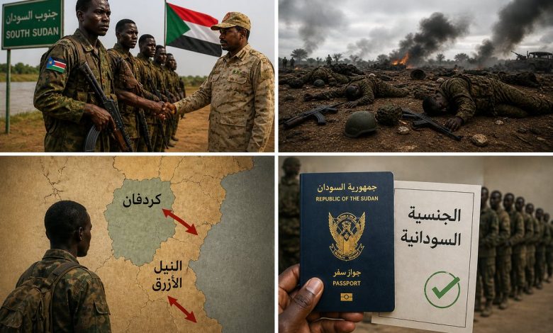 تجنيس مقابل القتال: هل يستعين الجيش السوداني بمقاتلين من جنوب السودان؟