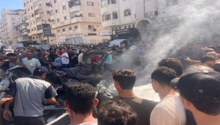 غارة إسرائيلية على غزة.. مقتل عنصرين من حماس وإصابة 13
