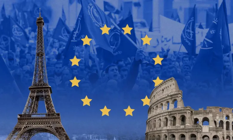 قضية الإخوان المسلمين تدخل مرحلة جديدة.. الإعلام الدولي يرصد تصعيدا أوروبيا وأمريكيا